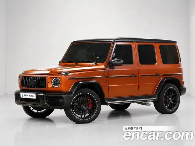 MERCEDES-BENZ G-CLASS W463B 2022 — 43 000 км, красный, Корея — под ключ — фото 1