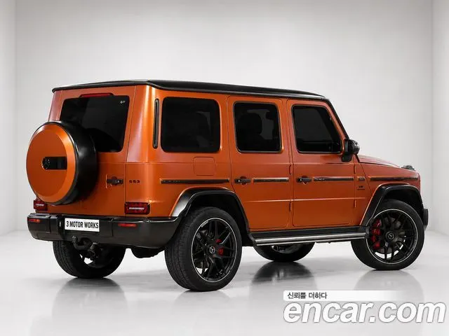 MERCEDES-BENZ G-CLASS W463B 2022 — 43 000 км, красный, Корея — под ключ — фото 2