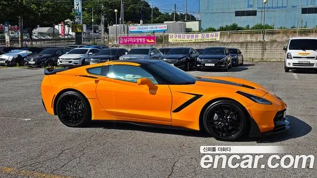 CHEVROLET CORVETTE 2014 — 53 000 км, синий, Корея — под ключ — фото 5