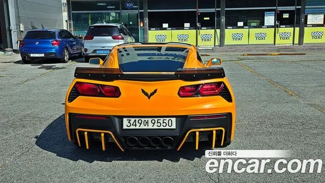 CHEVROLET CORVETTE 2014 — 53 000 км, синий, Корея — под ключ — фото 7