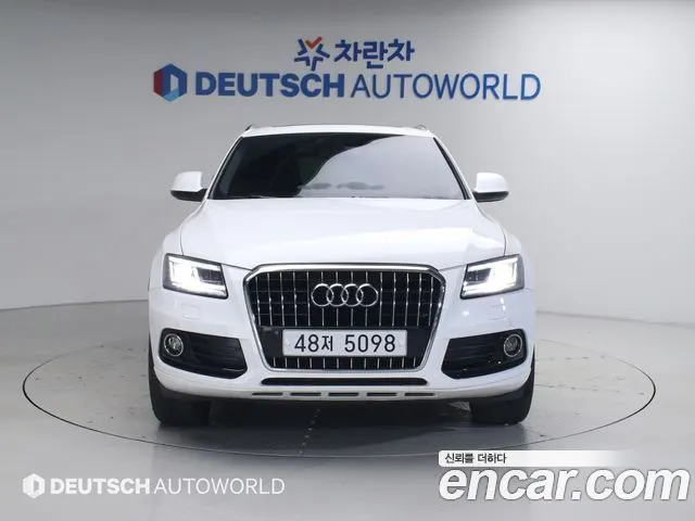 AUDI Q5 2015 — 165 320 км, белый, Корея — под ключ — фото 3