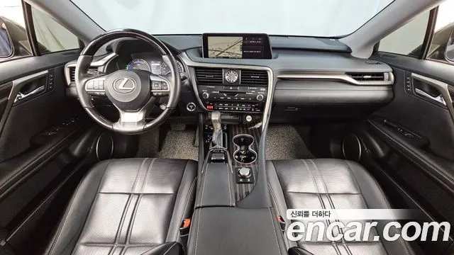 LEXUS RX450H 2019 — 103 429 км, чёрный, Корея — под ключ — фото 7