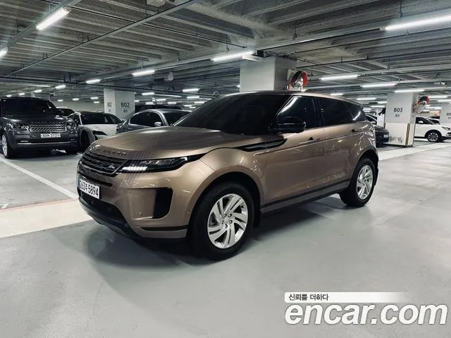 LAND ROVER RANGE ROVER EVOQUE 2025 — 4 982 км, светло-золотистый, Корея — под ключ — фото 2