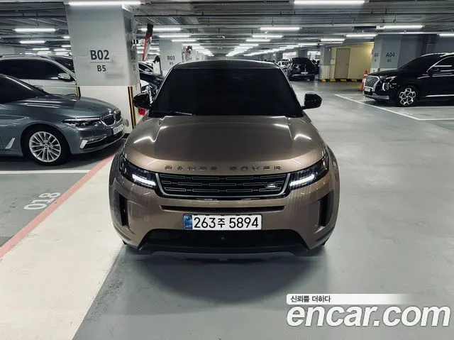 LAND ROVER RANGE ROVER EVOQUE 2025 — 4 982 км, светло-золотистый, Корея — под ключ — фото 4