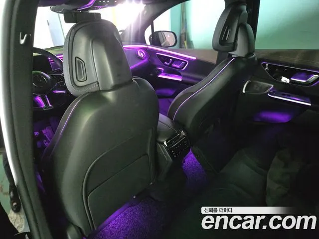 MERCEDES-BENZ EQE SUV X294 2023 — 17 700 км, чёрный, Корея — под ключ — фото 9