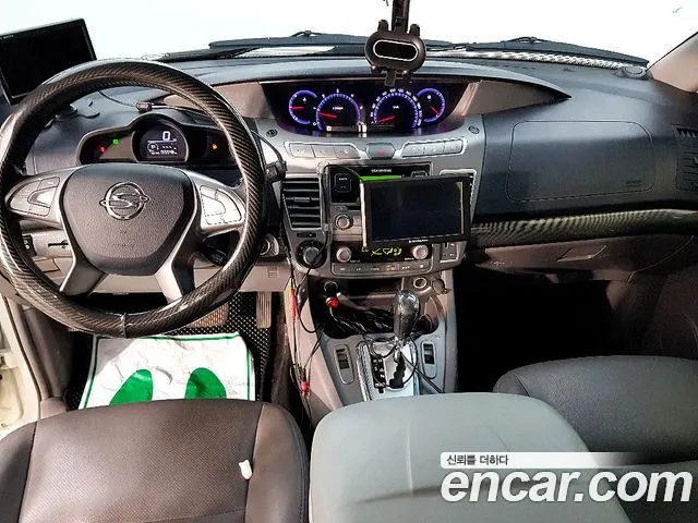 KGM KORANDO TURISMO 2015 — 155 000 км, белый, Корея — под ключ — фото 5