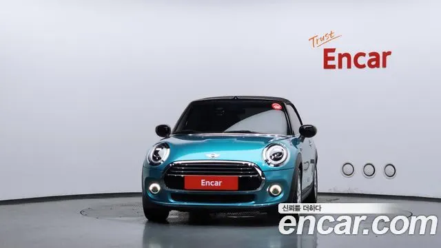 MINI COOPER CONVERTIBLE 2021 — 104 229 км, бирюзовый, Корея — под ключ — фото 3