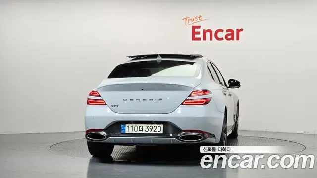 GENESIS G70 2022 — 38 655 км, белый-перламутр, Корея — под ключ — фото 4