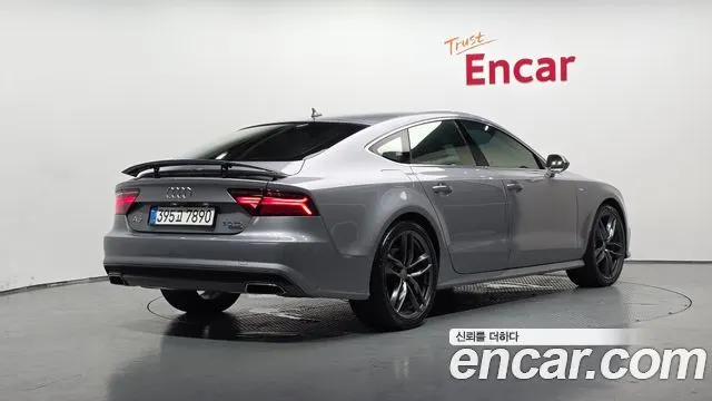 AUDI A7 2017 — 159 856 км, серебристый, Корея — под ключ — фото 2