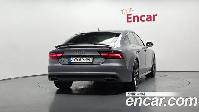 AUDI A7 2017 — 159 856 км, серебристый, Корея — под ключ — фото 4