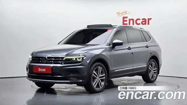 VOLKSWAGEN TIGUAN ALLSPACE 2020 — 39 491 км, серый, Корея — под ключ — фото 1