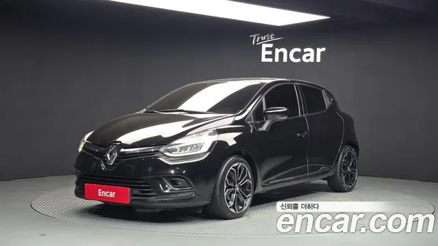 RENAULT KOREA CLIO 2018 — 214 058 км, чёрный, Корея — под ключ — фото 1