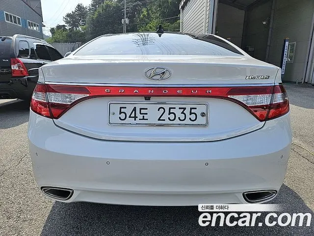 HYUNDAI GRANDEUR 2014 — 212 779 км, белый, Корея — под ключ — фото 4