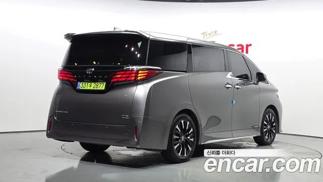 TOYOTA ALPHARD 2024 — 27 396 км, серый, Корея — под ключ — фото 2