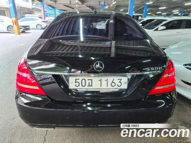 MERCEDES-BENZ S-CLASS W221 2011 — 139 294 км, чёрный, Корея — под ключ — фото 2