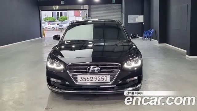 HYUNDAI GRANDEUR 2019 — 137 487 км, чёрный, Корея — под ключ — фото 3