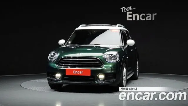 MINI COOPER D COUNTRYMAN 2018 — 106 377 км, зелёный, Корея — под ключ — фото 3