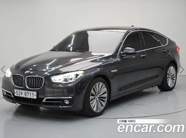 BMW 5 SERIES GT 2017 — 277 103 км, серый, Корея — под ключ — фото 11