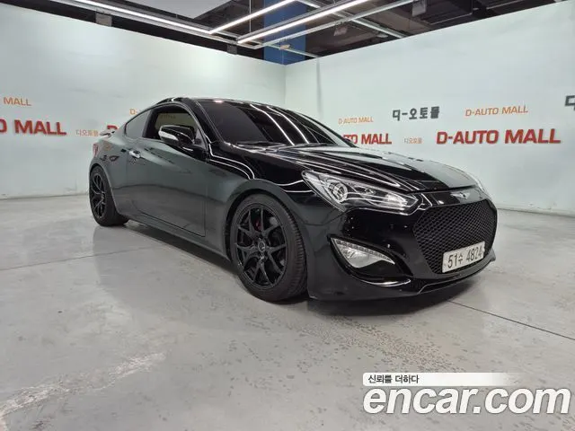 HYUNDAI GENESIS COUPE 2014 — 113 000 км, чёрный, Корея — под ключ — фото 2