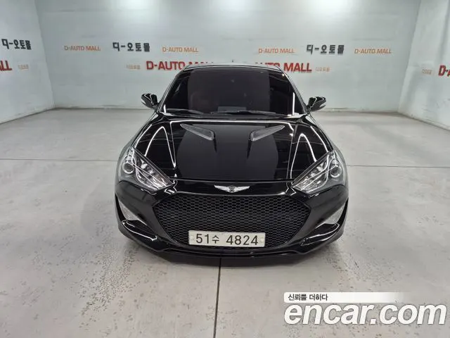 HYUNDAI GENESIS COUPE 2014 — 113 000 км, чёрный, Корея — под ключ — фото 3