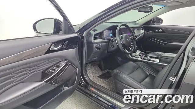 KIA K7 PREMIER HYBRID 2021 — 60 051 км, чёрный, Корея — под ключ — фото 10