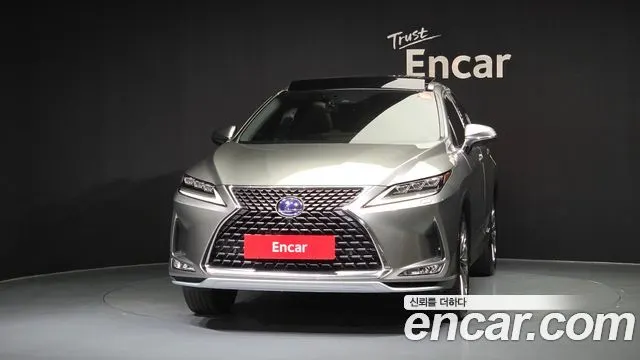 LEXUS RX450H 2021 — 32 881 км, светло-золотистый, Корея — под ключ — фото 3