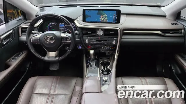 LEXUS RX450H 2021 — 32 881 км, светло-золотистый, Корея — под ключ — фото 7
