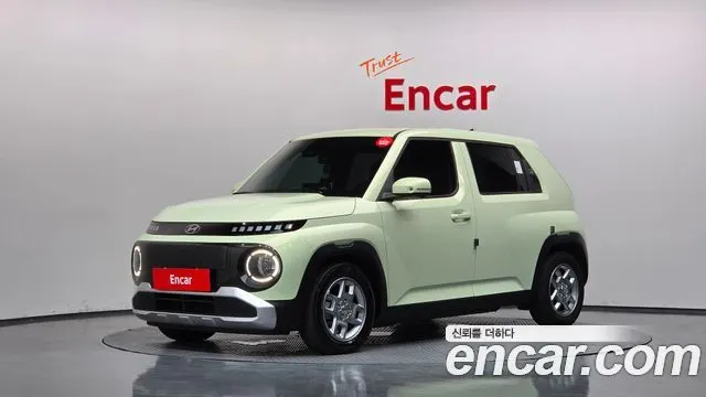 HYUNDAI CASPER ELECTRIC 2025 — 34 677 км, белый-перламутр, Корея — под ключ — фото 1