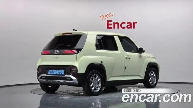 HYUNDAI CASPER ELECTRIC 2025 — 34 677 км, белый-перламутр, Корея — под ключ — фото 2