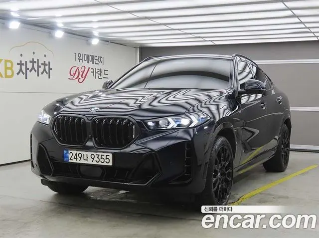 BMW X6 2024 — 24 409 км, чёрный, Корея — под ключ — фото 11