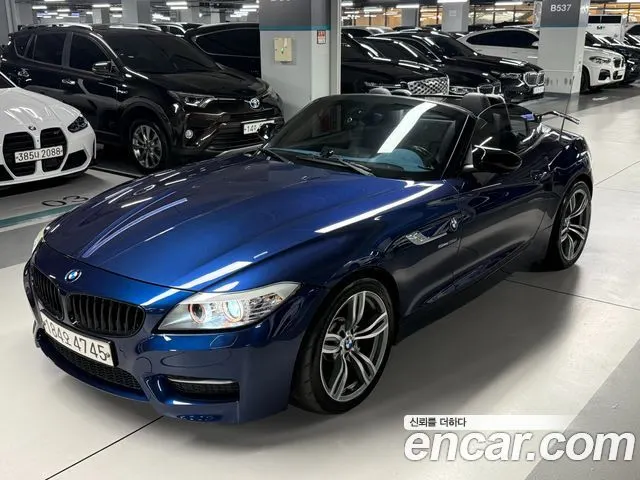 BMW Z4 2010 — 108 094 км, синий, Корея — под ключ — фото 3