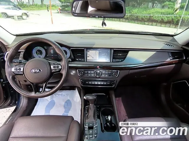 KIA K7 HYBRID 2019 — 113 000 км, синий, Корея — под ключ — фото 7