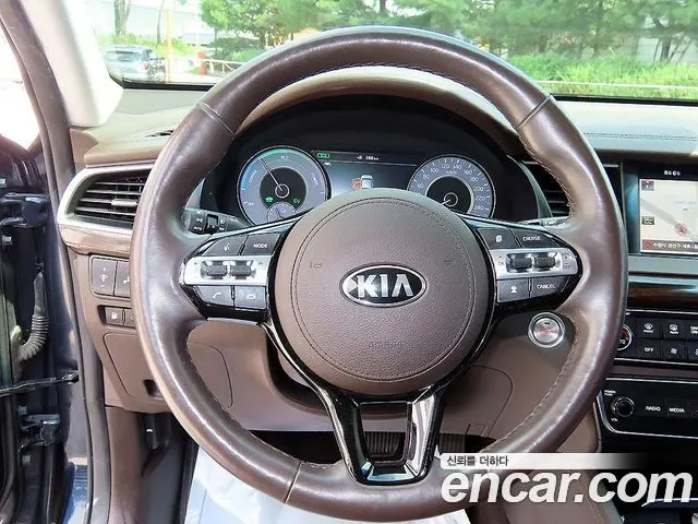 KIA K7 HYBRID 2019 — 113 000 км, синий, Корея — под ключ — фото 8