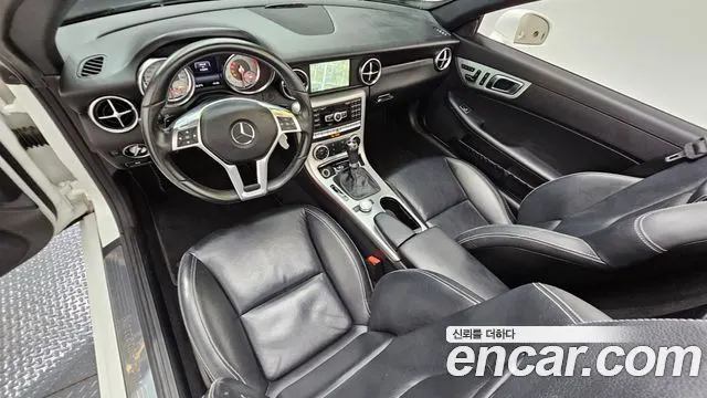 MERCEDES-BENZ SLK-CLASS 2015 — 112 251 км, белый, Корея — под ключ — фото 7