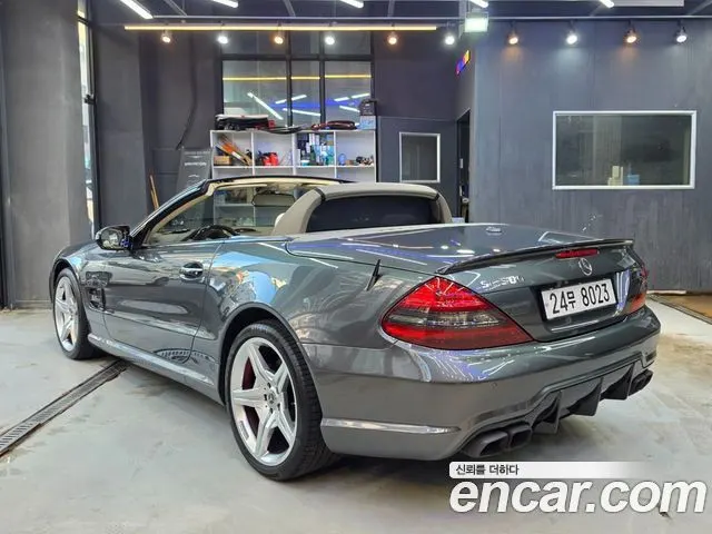 MERCEDES-BENZ SL-CLASS 2009 — 200 000 км, серый, Корея — под ключ — фото 6