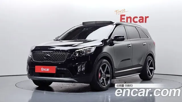 KIA SORENTO 2015 — 212 779 км, чёрный, Корея — под ключ — фото 1