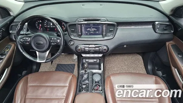 KIA SORENTO 2015 — 212 779 км, чёрный, Корея — под ключ — фото 7