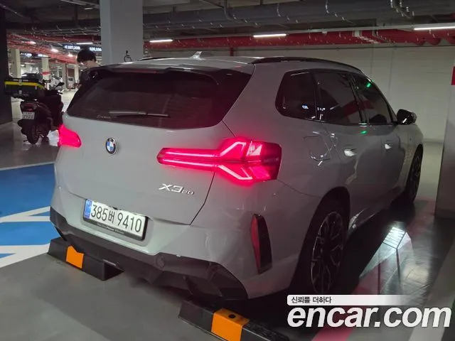 BMW X3 2026 — 4 000 км, светло-серебристый, Корея — под ключ — фото 2