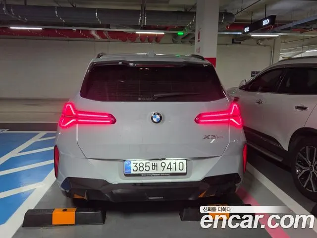 BMW X3 2026 — 4 000 км, светло-серебристый, Корея — под ключ — фото 4