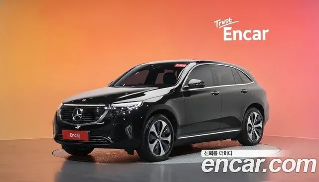 MERCEDES-BENZ EQC N293 2020 — 87 477 км, чёрный, Корея — под ключ — фото 2
