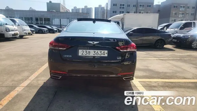HYUNDAI GENESIS DH 2016 — 215 389 км, чёрный, Корея — под ключ — фото 3