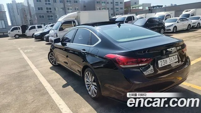HYUNDAI GENESIS DH 2016 — 215 389 км, чёрный, Корея — под ключ — фото 5