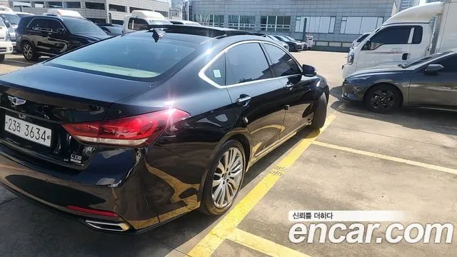 HYUNDAI GENESIS DH 2016 — 215 389 км, чёрный, Корея — под ключ — фото 6
