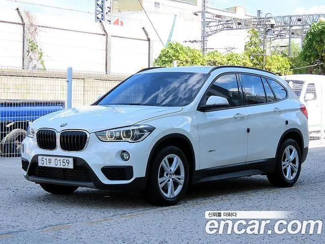 BMW X1 2016 — 99 174 км, белый, Корея — под ключ — фото 2