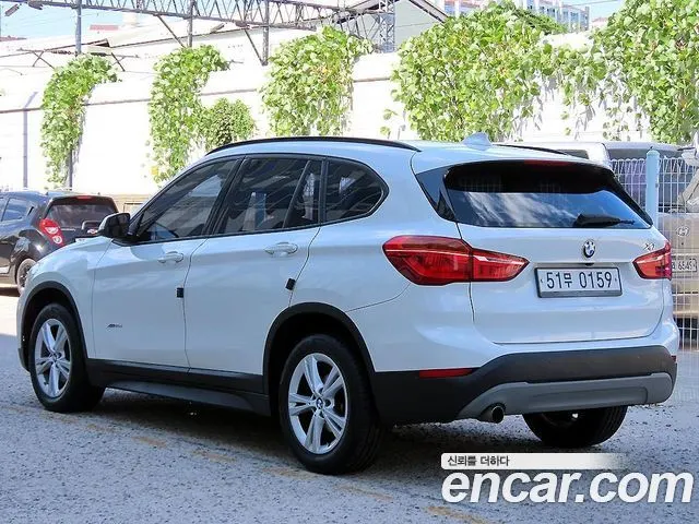BMW X1 2016 — 99 174 км, белый, Корея — под ключ — фото 3