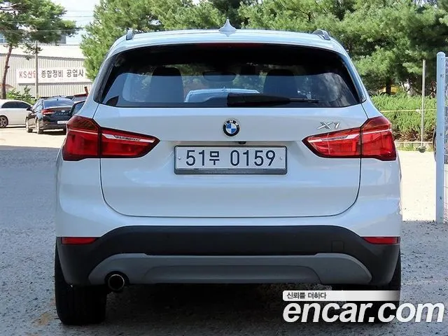 BMW X1 2016 — 99 174 км, белый, Корея — под ключ — фото 4