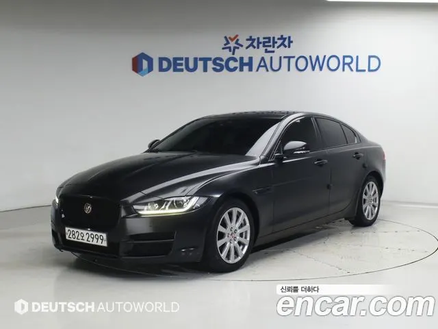 JAGUAR XE 2016 — 159 000 км, синий, Корея — под ключ — фото 12