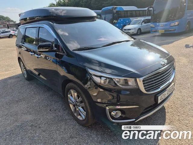 KIA CARNIVAL 2015 — 210 000 км, чёрный, Корея — под ключ — фото 11
