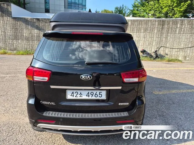 KIA CARNIVAL 2015 — 210 000 км, чёрный, Корея — под ключ — фото 6