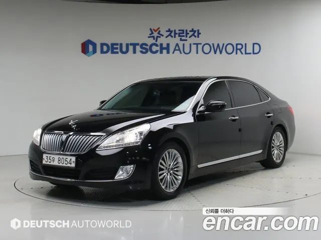HYUNDAI EQUUS 2015 — 112 904 км, чёрный, Корея — под ключ — фото 11